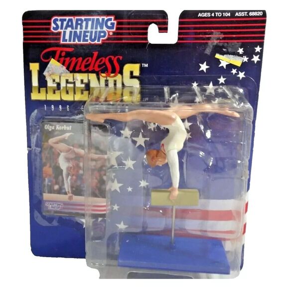 Starting Lineup Timeless Legends Olga Korbut Gymnastics 1996 Edition USA Gift - Picture 1 of 5